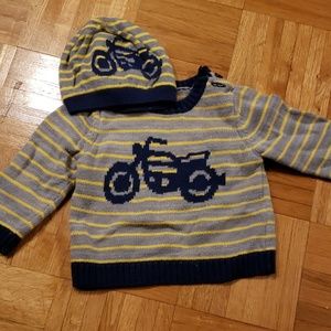 Old Navy motorcycle sweater